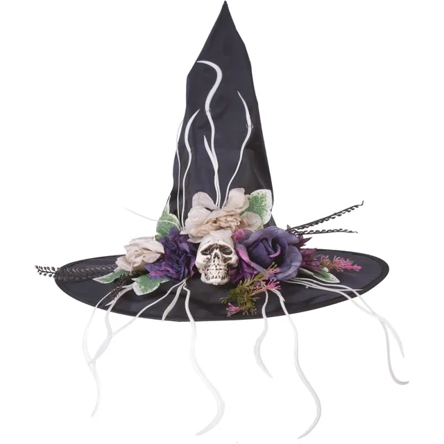 p-tit-clown-hexenhut-damen-halloween-kost-m-accessoire-schwarz image 1
