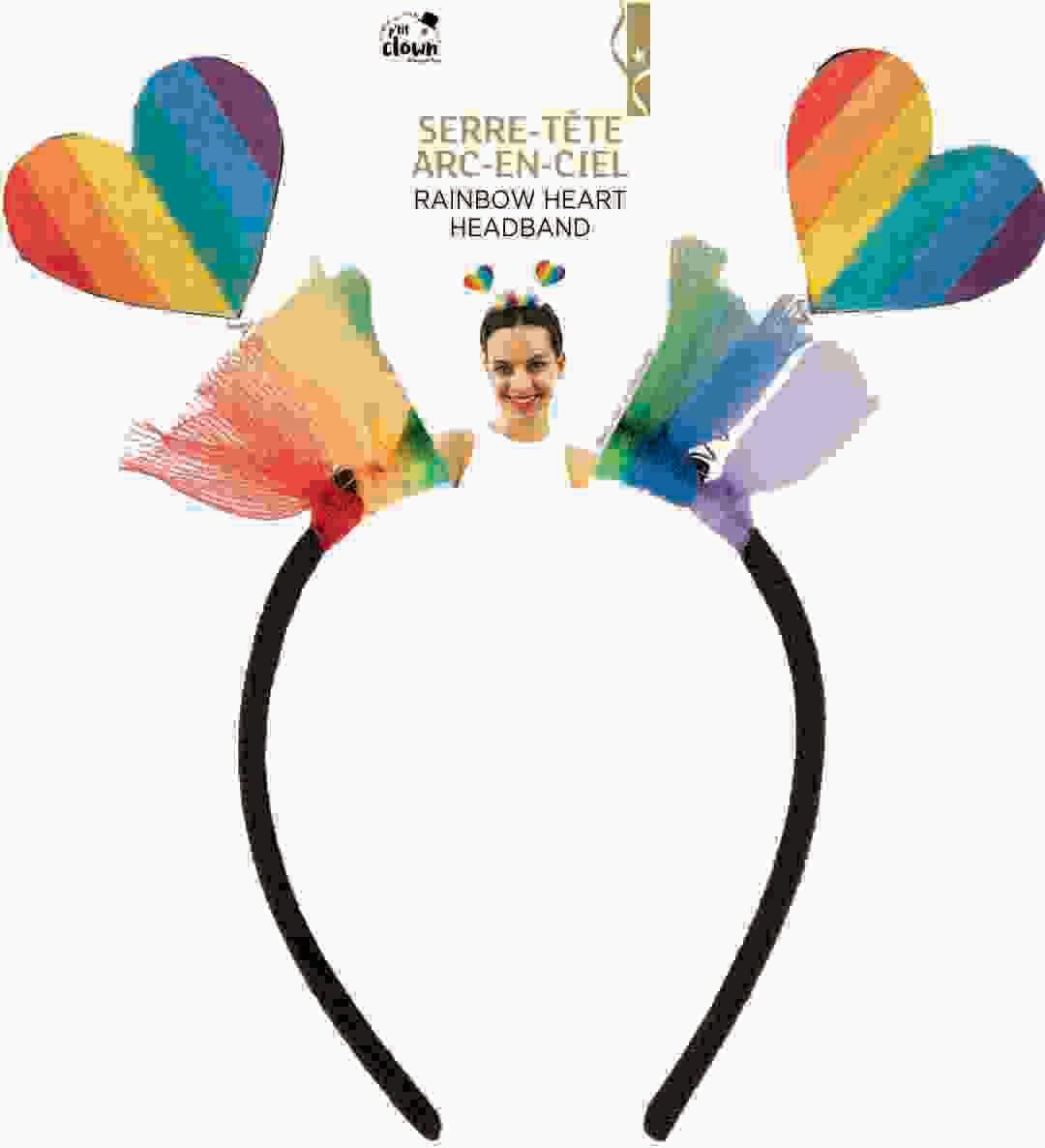 p-tit-clown-haarreif-regenbogen-herz-pride-einhorn-accessoire image 7