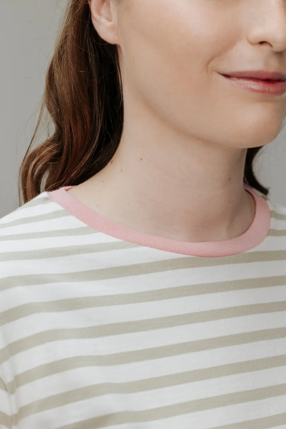 lotta-ludwigson-luma-t-shirt-abbey-stone-striped image 1