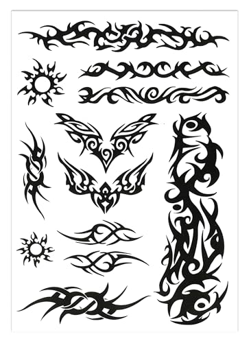 ptit-clown-23917-tribal-tattoos-zum-aufkleben image 6
