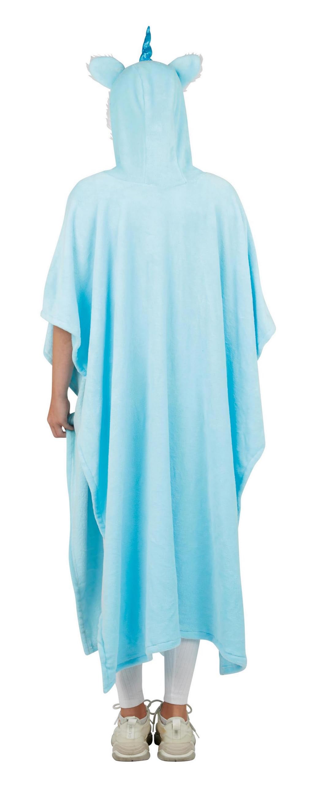 ptit-clown-einhorn-poncho-mit-kapuze-f-r-erwachsene-einheitsgr-e-polyester image 3