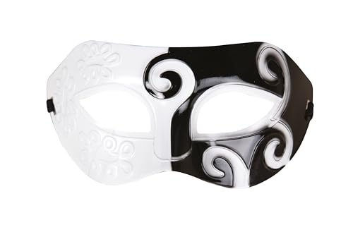 p-tit-clown-23388-venezianische-maske-wolf-schwarz-wei-erwachsene image 5