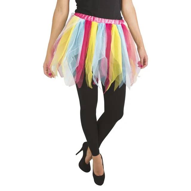 p-tit-clown-39909-tutu-t-llrock-regenbogen-einheitsgr-e image 1