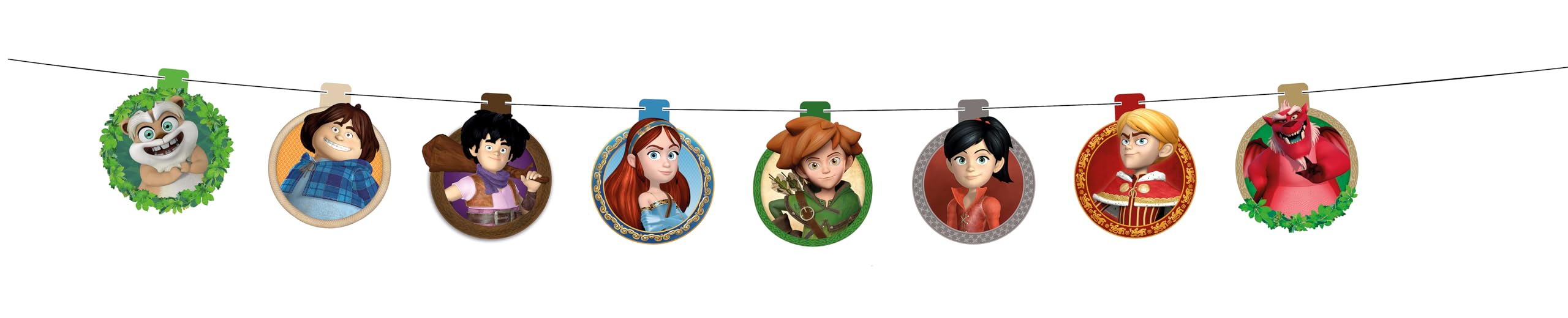 ptit-clown-14069-robin-hood-papierservietten-33-x-33-cm-6-st-ck image 5