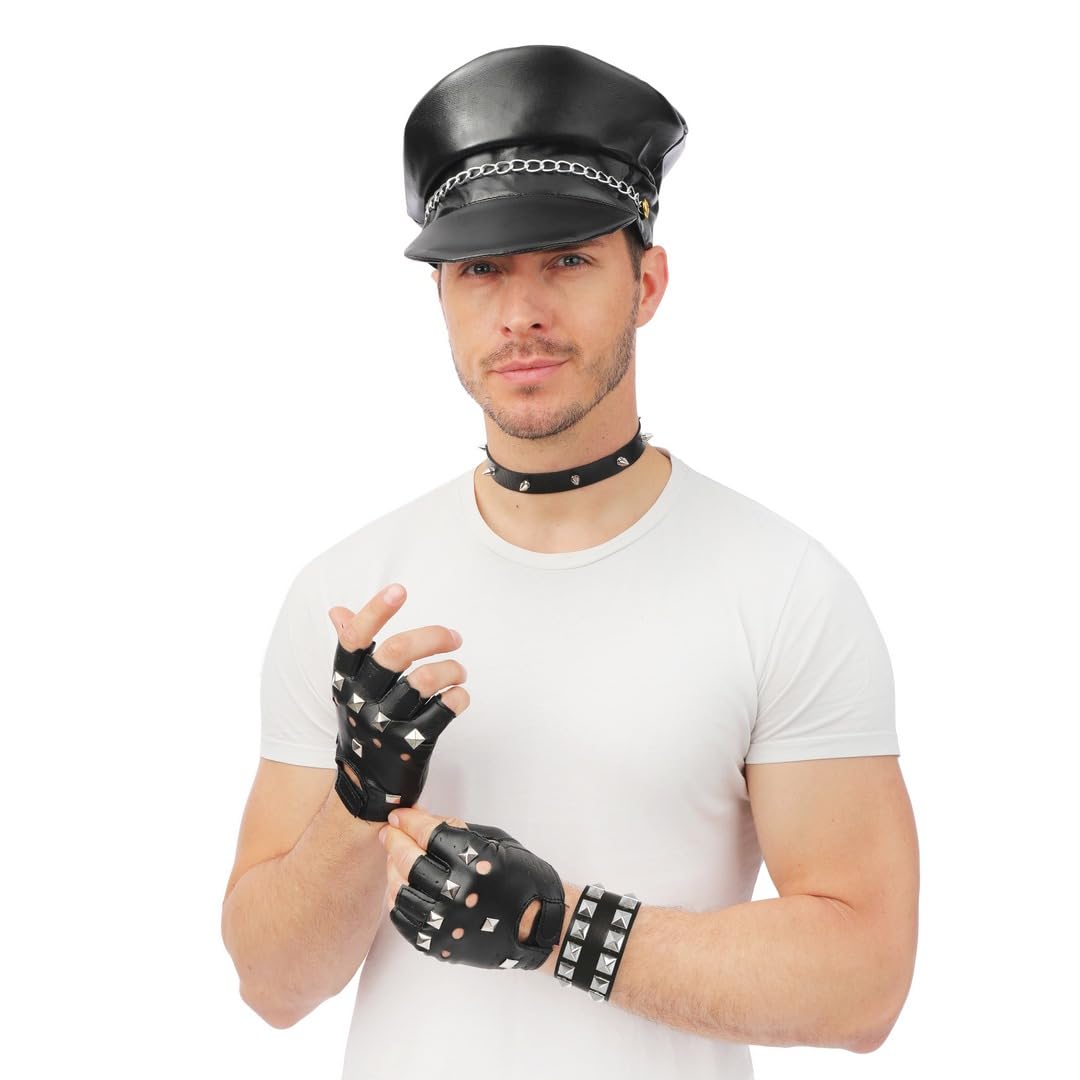 ptit-clown-18420-armband-punk-5-5-cm-schwarz image 4