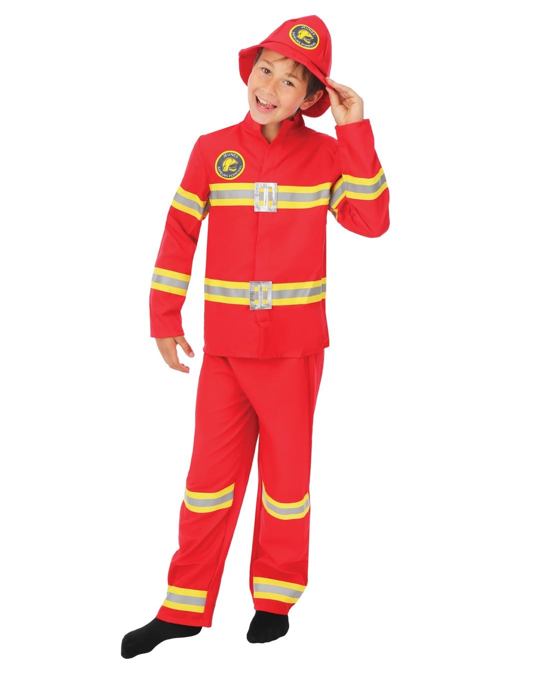 p-tit-clown-feuerwehrmann-kost-m-kind-10-12-jahre-rot image 3