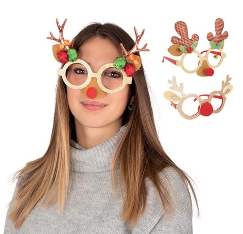 ptit-clown-rentier-brille-weihnachten-modell-zuf-llig image 6