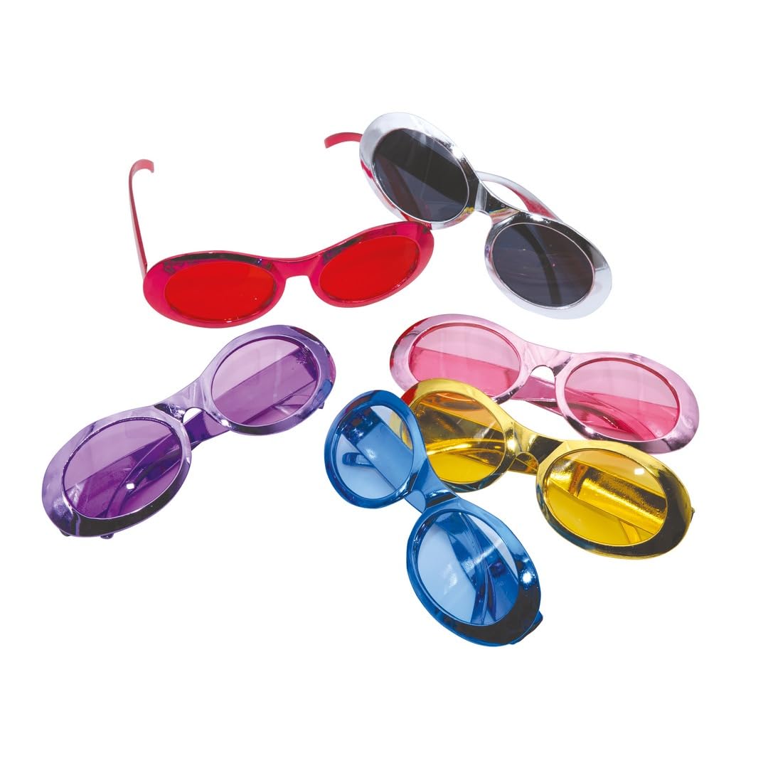 p-tit-clown-24581-brille-kunststoff-glitzer-mehrfarbig-partybrille image 3