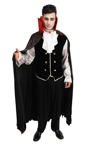 ptit-clown-vampirkost-m-mann-dracula-halloween-kost-m-f-r-erwachsene image 8