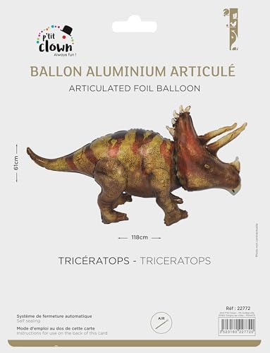 p-tit-clown-triceratops-folienballon-mit-gelenken-zum-hinstellen image 5