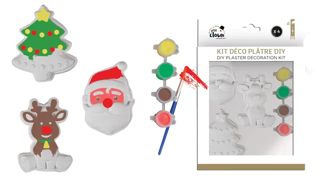 p-tit-clown-weihnachtsaufkleber-dekoset-gips-weihnachten-3-st-ck image 1
