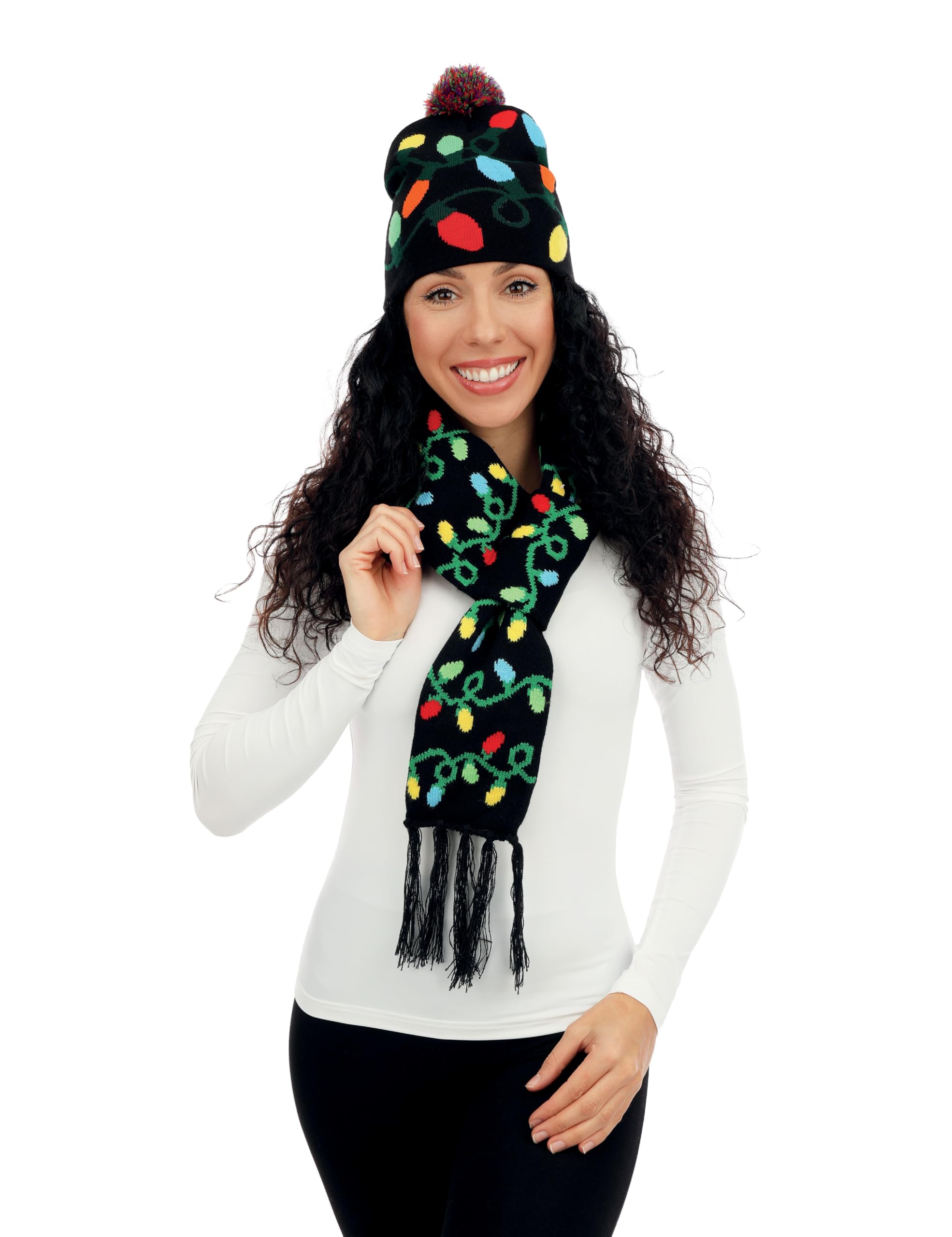 ptit-clown-48334-weihnachtsm-tze-und-schal-girlande image 1