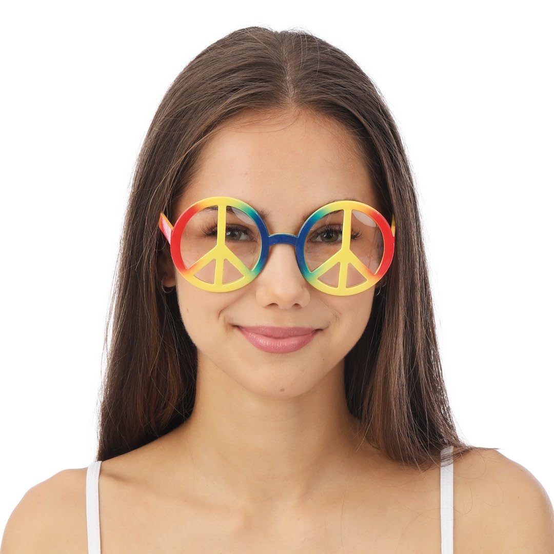 ptit-clown-40001-brille-hippie-peace-and-love-mehrfarbig image 4