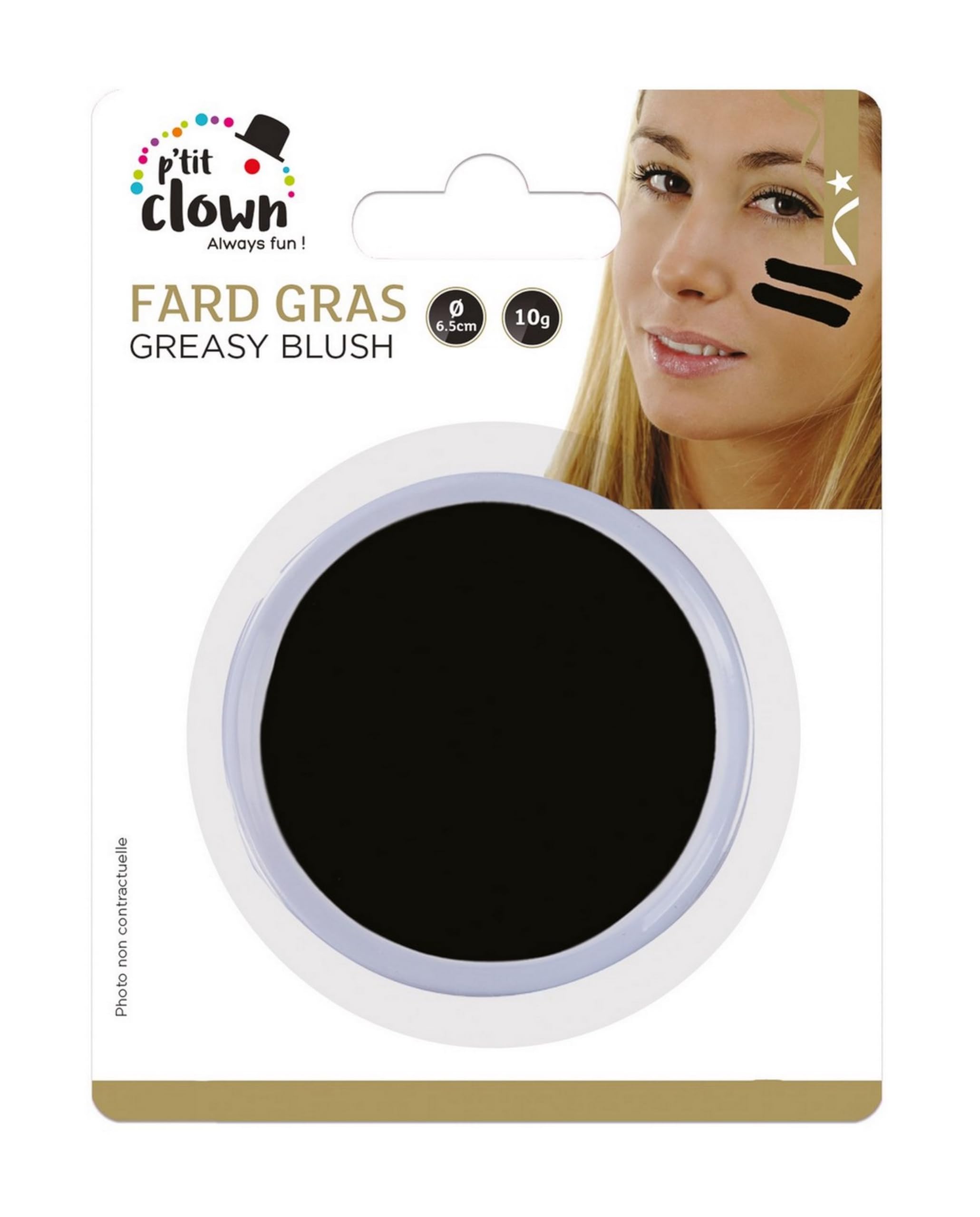 ptit-clown-fett-schminke-palette-rund-schwarz-10-g image 1