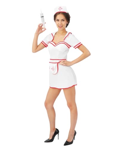 ptit-clown-luxe-krankenschwester-kost-m-sexy-damen-wei image 8