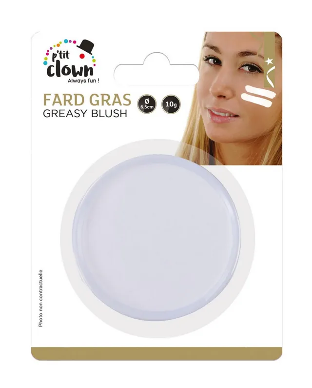 ptit-clown-fett-schminkpalette-rund-mehrfarbig-mit-wei image 1