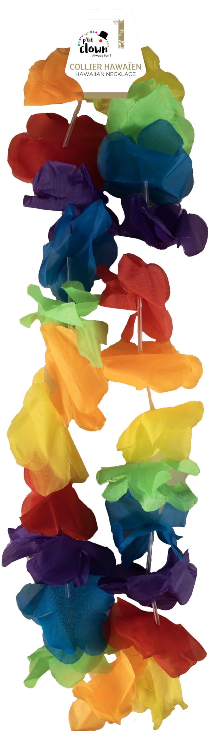 p-tit-clown-hawaiianische-blumenhalskette-mehrfarbig-kost-m-accessoire image 3