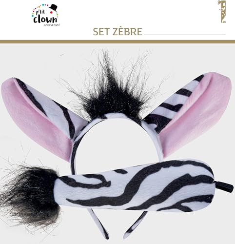 ptit-clown-14005-kost-m-zubeh-r-schwarz-wei image 7