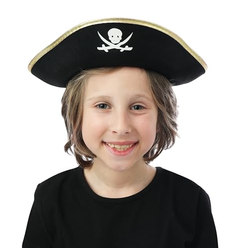 p-tit-clown-piratenhut-filz-schwarz-mit-goldband-kinder image 7