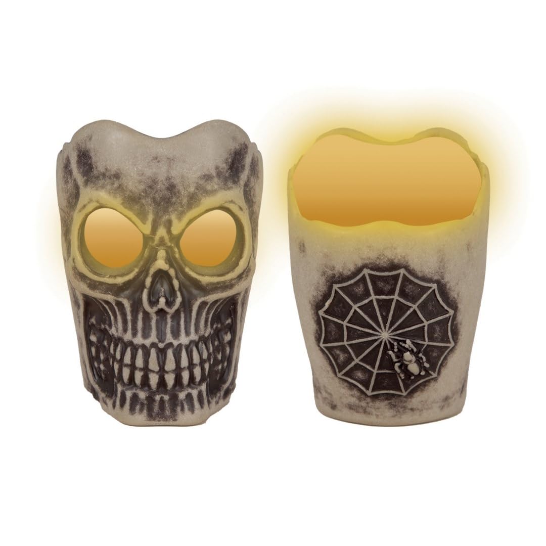 p-tit-clown-23526-led-kerze-totenkopf-spinnennetz-7-cm image 3