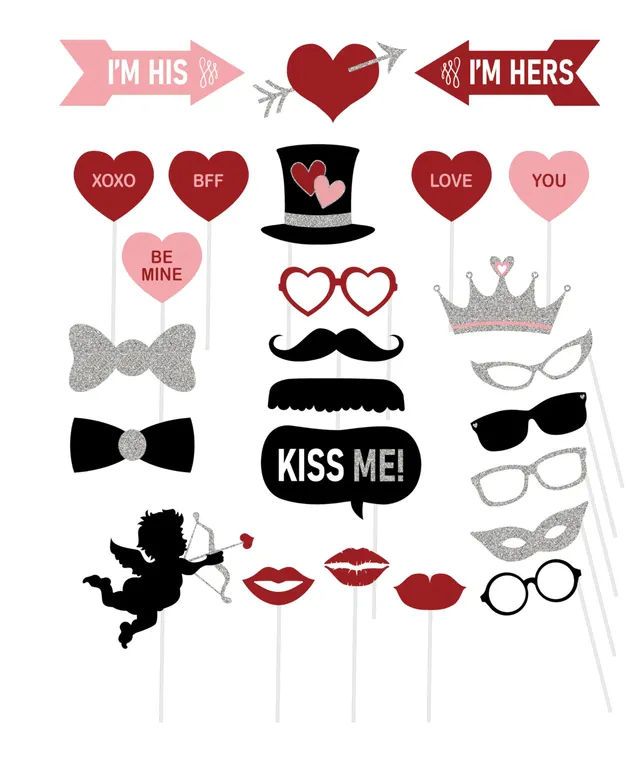 p-tit-clown-photobooth-valentinstag-10-teilig-party-selfie-zubeh-r image 1