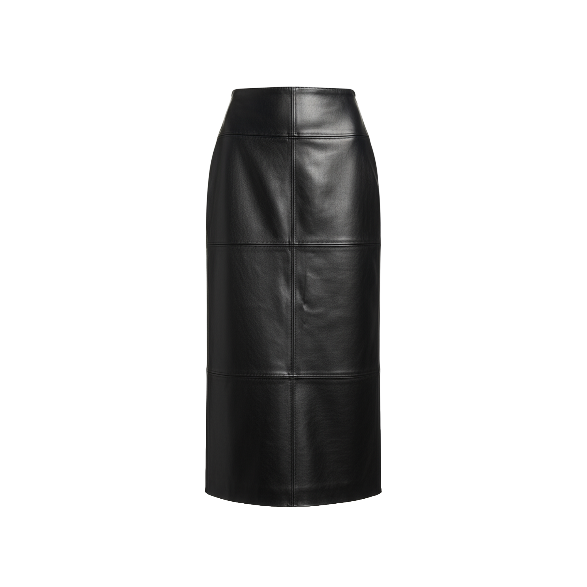 lotta-ludwigson-runa-pencil-skirt-mirum-black-vegan-leather image 5